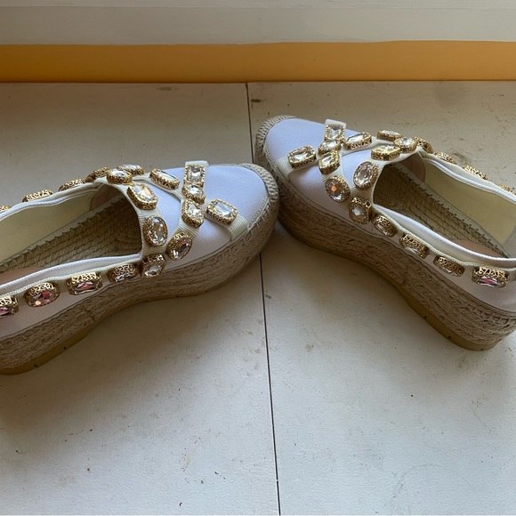 Authentic Gucci Platform Espadrilles Size 36 1/2 - Picture 4 of 5